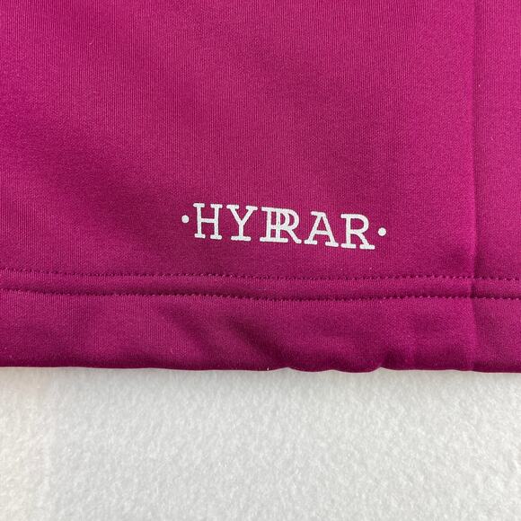 Ulla Popken Hyprar Pink Knit Zip Pockets Hooded Activewear Jacket Plus 28/30 - Picture 6 of 9